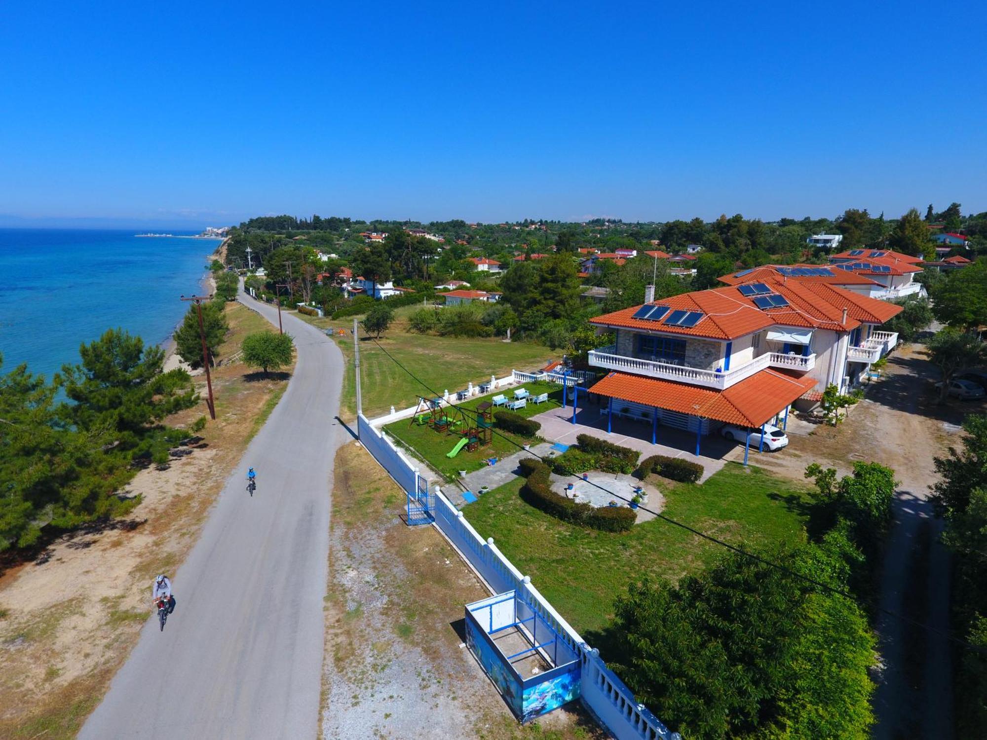 Hotel Paraktio Nea Kallikrateia Bagian luar foto