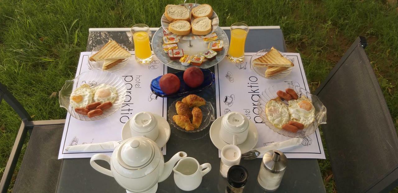 Hotel Paraktio Nea Kallikrateia Bagian luar foto